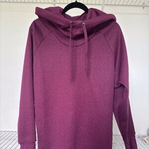Soybu Pink Oversized Sport Hoodie